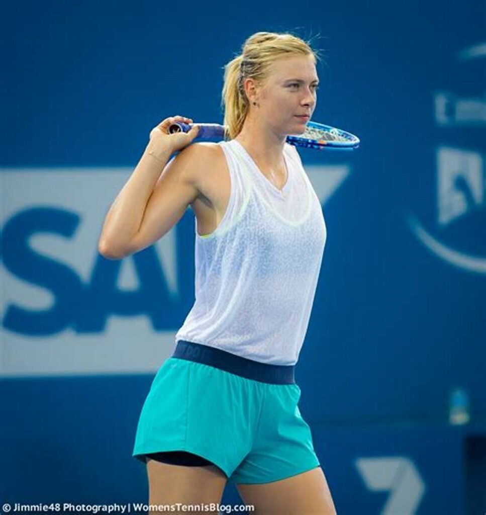 Maria Sharapova, Tennis, Grand Slam, Olympic medalist, highest-paid female athlete, businesswoman, role model, inspiration, hard work, dedication, determination, resilience, comeback